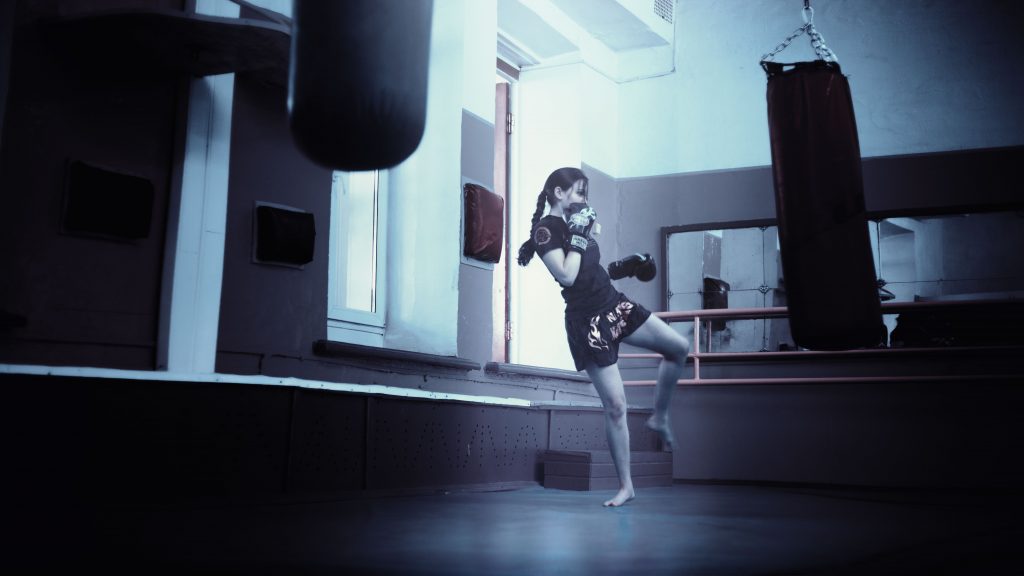 kickboxing girl
