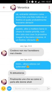 veronica tinder chat