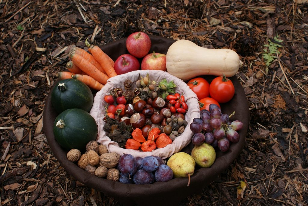 Frutta e verdura autunnali