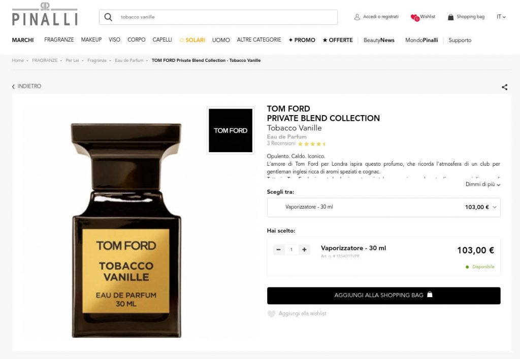 pinalli tom ford