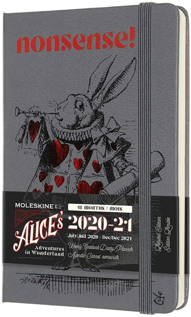 agenda moleskine alice