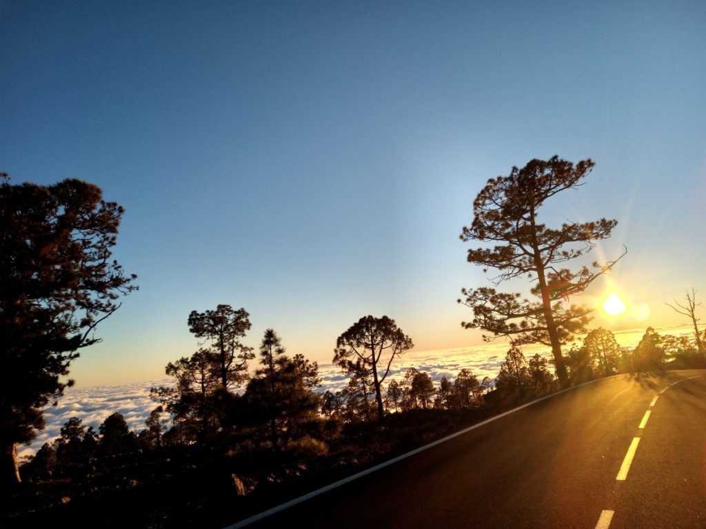 teide tramonto